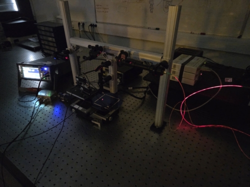 Optoelectronic test bench