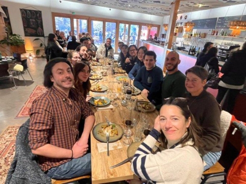 Group Christmas lunch